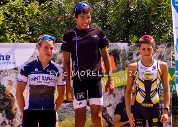 Victoire d'Océan Teriipaia-Chevreton sur le triathlon XS de l'Ardèche