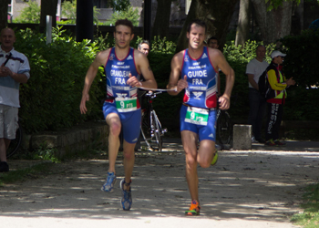 Arnaud et Julien 2èmes du World Paratriathlon Event de Besançon