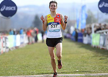 Cécile Lejeune Championne de France junior de Cross