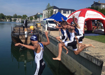 D2 Tri : les garçons 5èmes à Cognac
