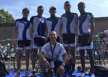 D2 triathlon : les garçons 7èmes à Cognac