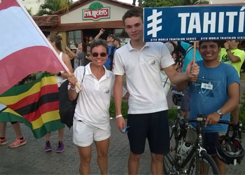 Raphaël Armour-Lazzari aux Championnats du Monde juniors à Cozumel