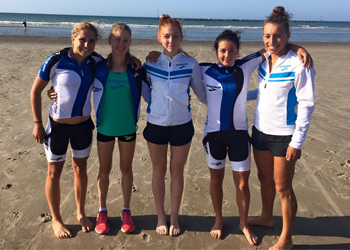 D1 triathlon : les filles 7èmes à Dunkerque