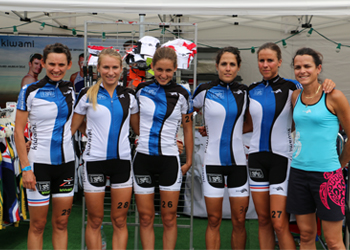 Les filles 5èmes au GP d'Embrun
