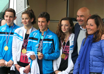 Victor Hugo conserve son titre de champion de France de Bike n run UNSS