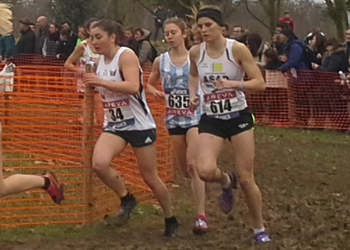Nos filles brillent aux France de cross
