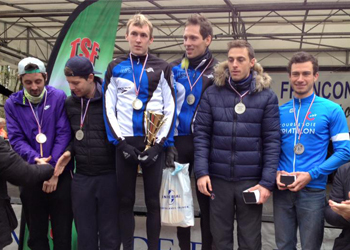 Victoire de Pierre Mandart et Emilien Bordet au Bike n run de Franconville