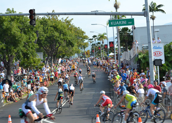 Linda, Xavier et Sébastien finishers à Hawaii