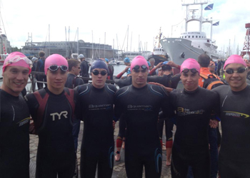 D2 triathlon : les garçons 7èmes à La Rochelle