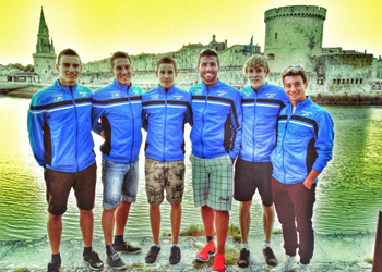 D2 triathlon : les garçons 7èmes à La Rochelle