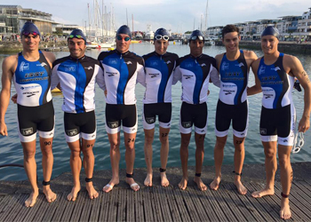 D2 triathlon : les garçons 3èmes à La Rochelle
