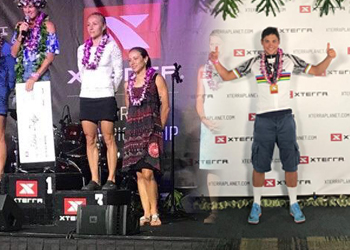Issy Tri cartonne à Maui