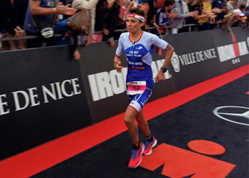 Linda Guinoiseau 5ème de l'Ironman France