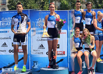 Garmin Triathlon de Paris : victoire de Juliette Coudrey, Hugo Célèrier 2ème