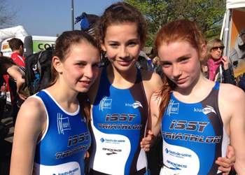 France jeunes de duathlon : Blandine 3ème, les cadettes 2èmes par équipe