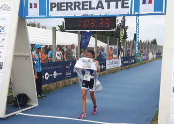 Cécile Lejeune sacrée Championne de France junior de triathlon