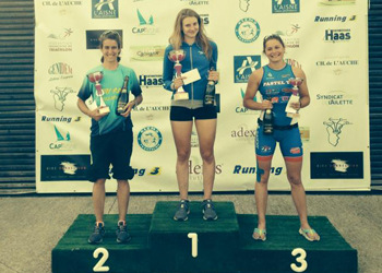 Marion Cadet remporte le Triathlon des Poilus