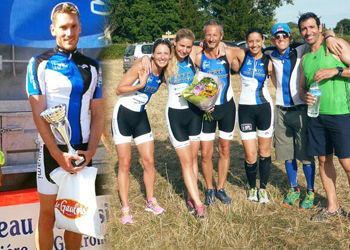 Julien Leroy remporte le Triathlon de Sablé-sur-Sarthe