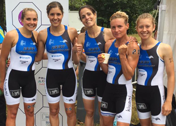 Les filles 3èmes sur le GP de Valence